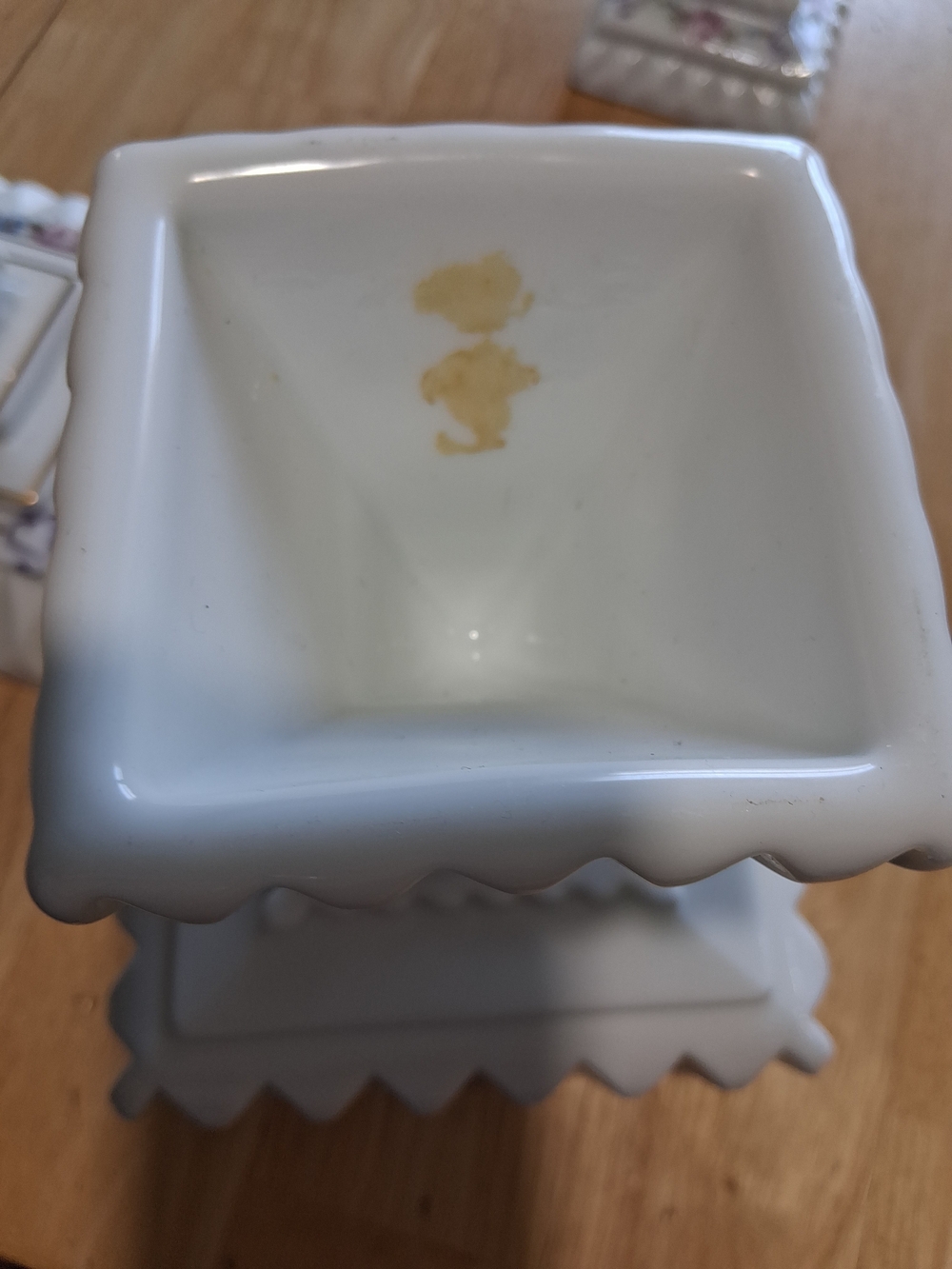 Westmoreland Milk Glass Bridal Bowl with Matching Candlesticks - White - Picture 7 of 11